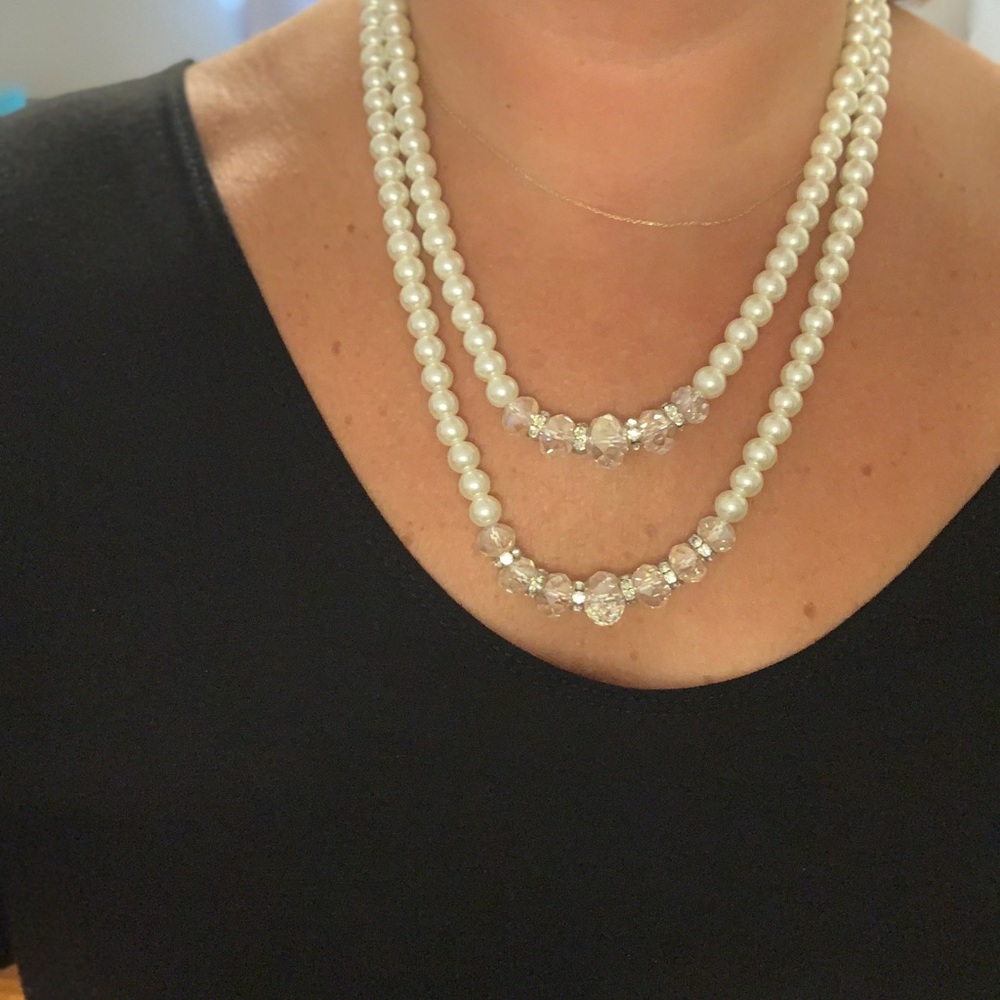 🌸HOST PICK🌸 Pearl necklace with earrings